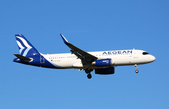 A 320-232 " SX-DGZ " Aegean Airlines -1