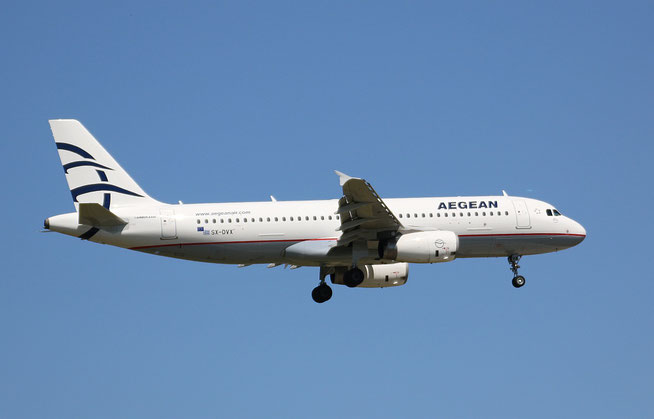 A 320-232 " SX-DVX " Aegean Airlines -1