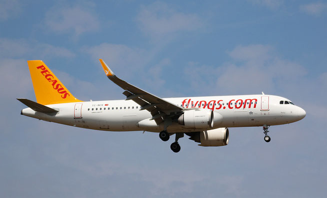 A 320-251N  " TC-NCK "  Pegasus Airlines -1