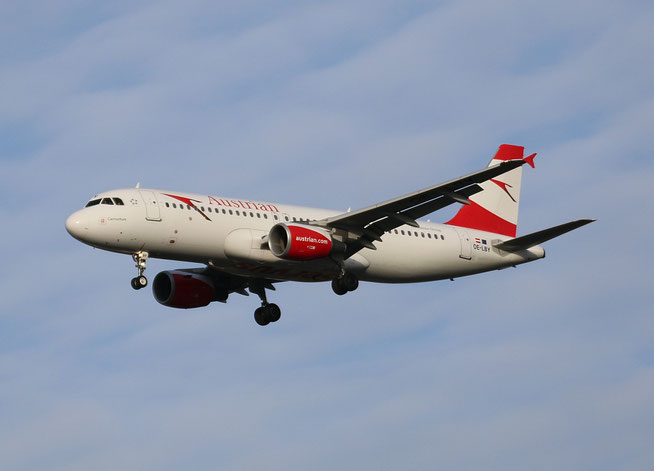 A 320-214  " OE-LBY "  Austrian Airlines -1