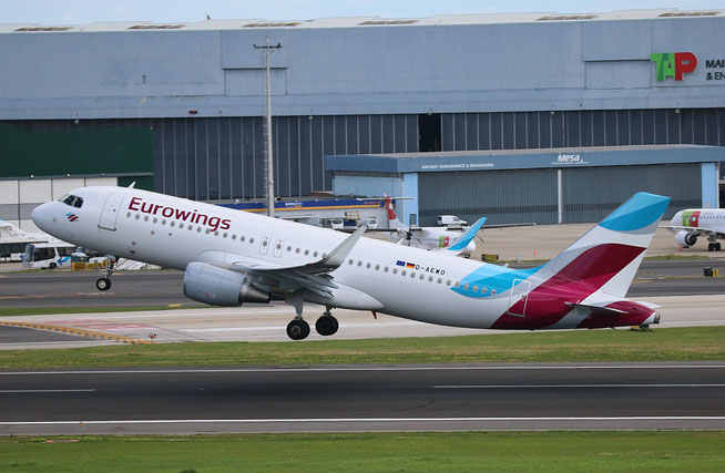 A320-214 (W) " D-AEWO "  Eurowings -1