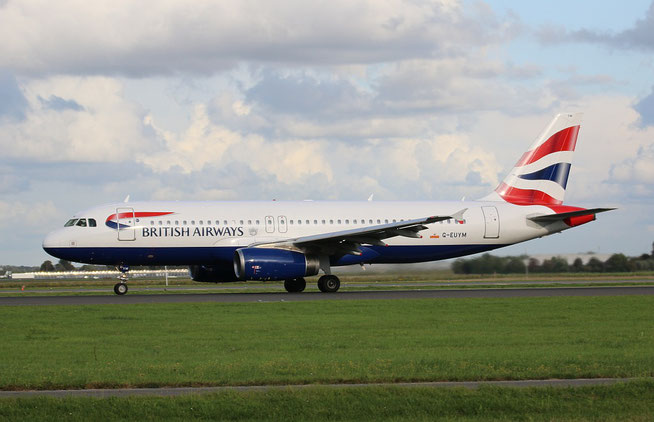 A 320-232  " G-EUYM " British Airways -3