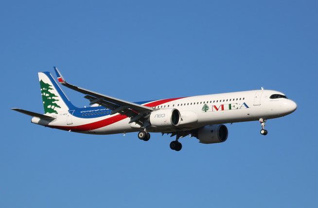 A 321-271NX  " T7-ME8 "   MEA - Middle East Airlines -1