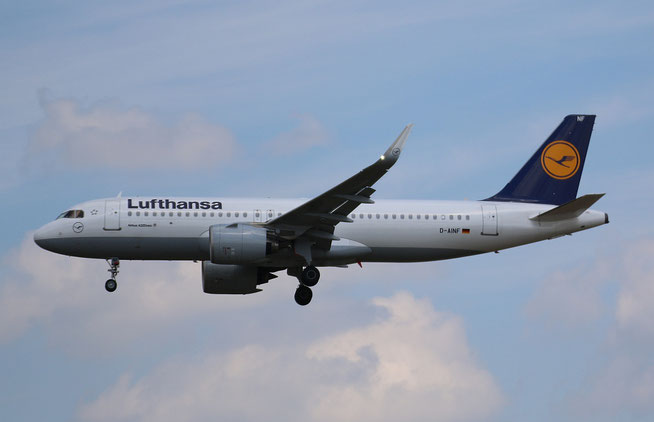 A320-271N (W) " D-AINF "  Lufthansa -1
