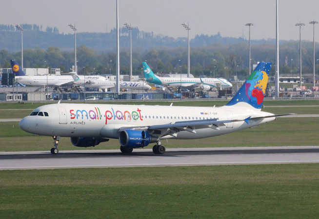 A 320-214  " LY-SPF "  Small Planet -1