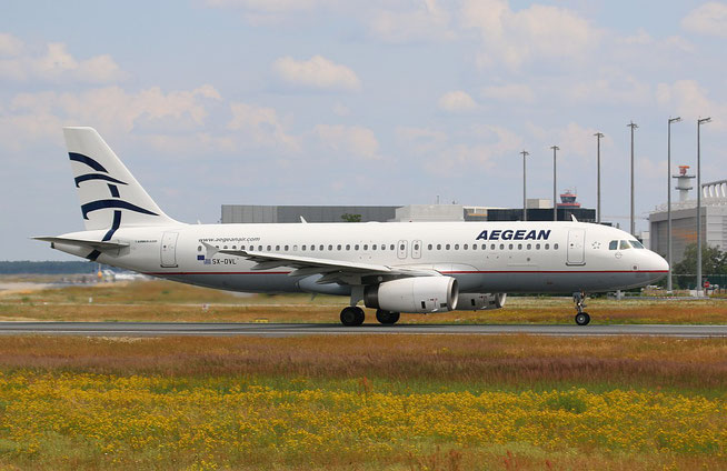 A 320-232 " SX-DVL " Aegean Airlines -2