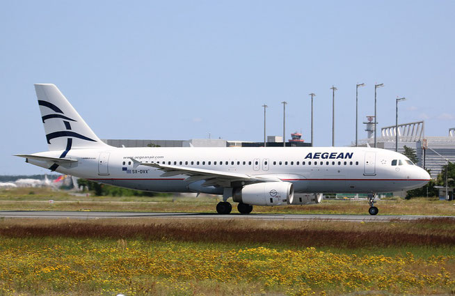 A 320-232 " SX-DVX " Aegean Airlines -2