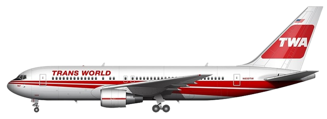 Aircraft Type: Boeing 767-200ER