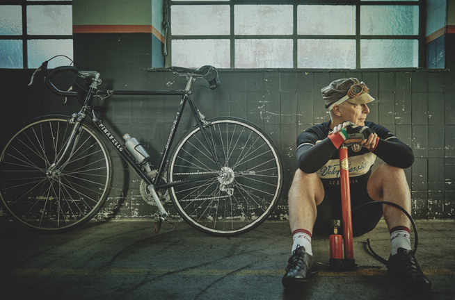 Der Rennkompressor funktioniert Jahrzehnte. Im Bild das Ur-Modell.