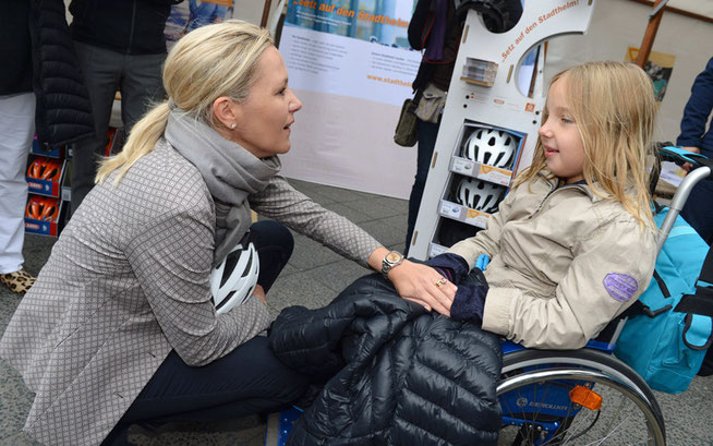 Bettina Wulff auf dem Weltkindertag © ABUS/pars pro toto GmbH