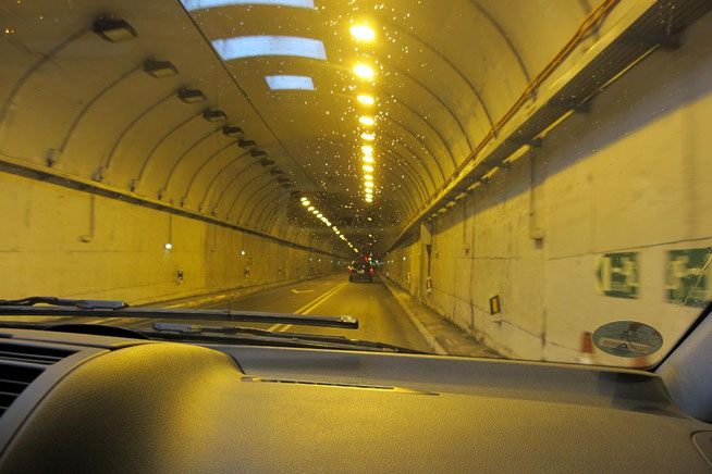 Im Tunnel von Bielsa