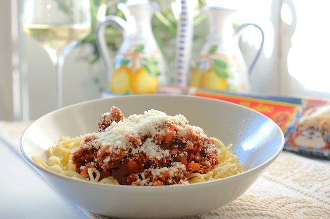 Spaghetti with Ragu alla Bolognese