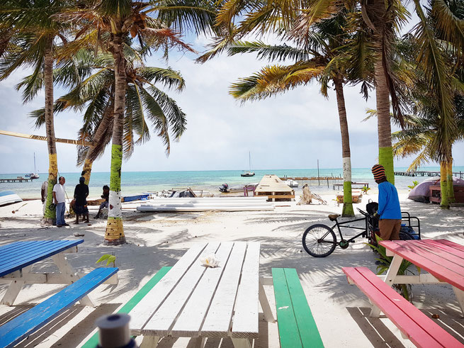 Belize Sehenswuerdigkeiten - Insel Caye Caulker