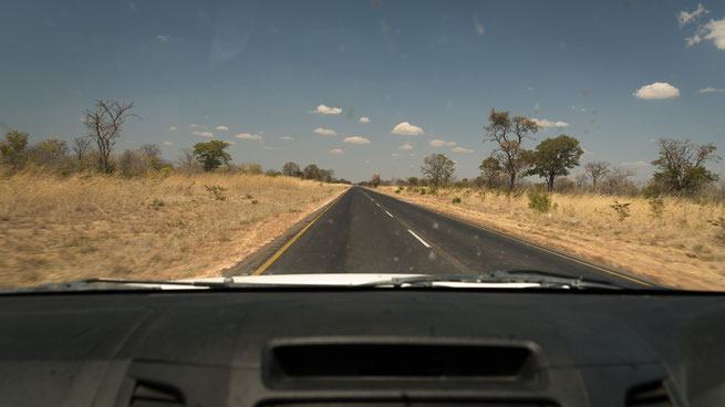 on the road | botswana