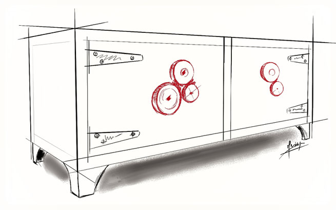 Fabrication mobilier sur mesure, table, chaise, buffet, commode, bar, bibliothèque, lit.