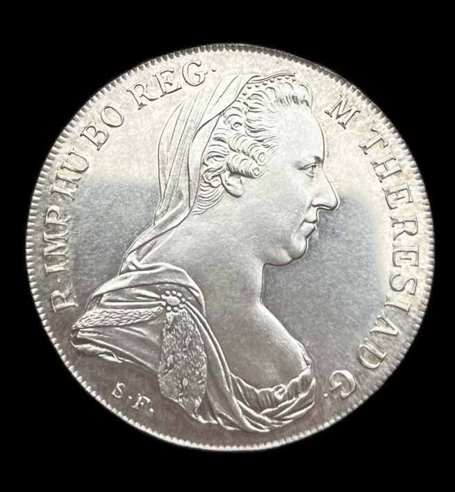 Maria-Theresia Thaler aus Österreich Münze