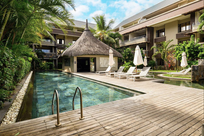APPATERMENT DEUX CHAMBRES  AVEC PISCINE A LOUER A L’ÎLE MAURICE PAR JINVESTY ILE MAUIRCE 