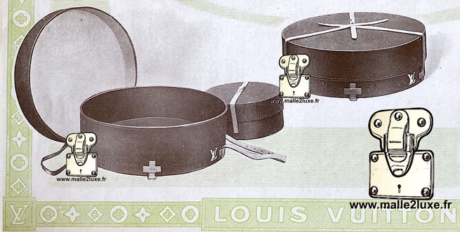 Sacs chauffeur Louis Vuitton malle ronde
