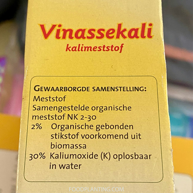 vinassekali voor kalium