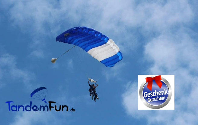 Fallschirmsprung Bayern Geschenkgutschein zum Geburtstag