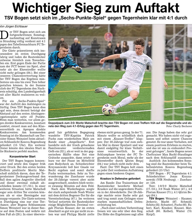 Straubinger Tagblatt vom 03.03.2026