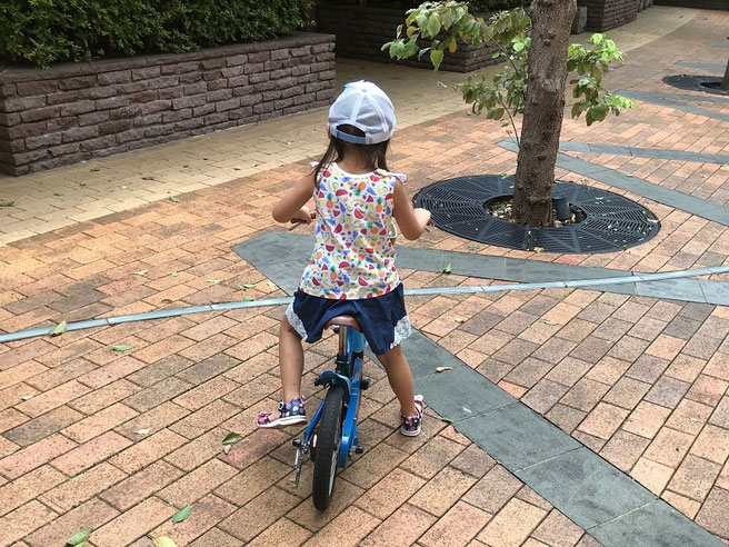 子供 自転車 練習