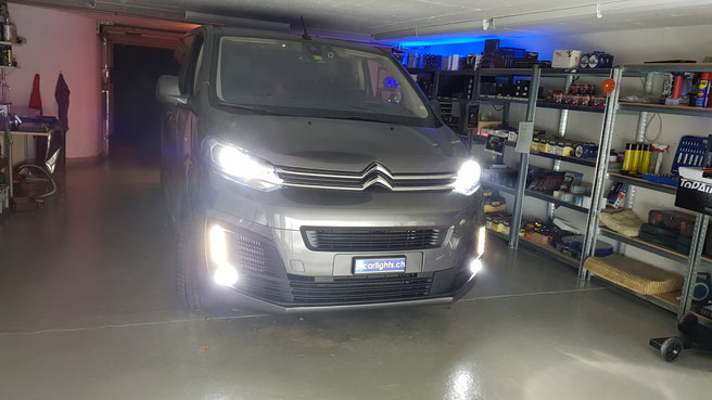 CITROEN SPACE TOURER LED UMBAU VON XENON D8S AUF LED