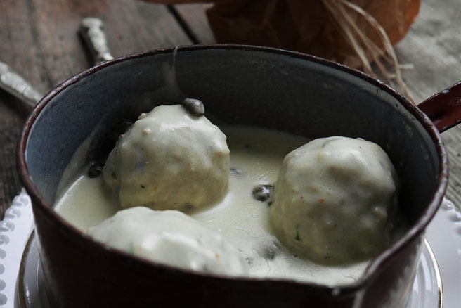 Königsberger Klopse, vegetarisch