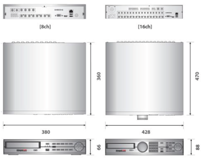 HD-SDI DVR 図面