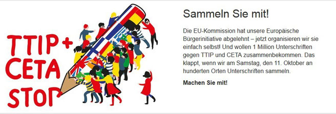 TTIP + CETA STOP