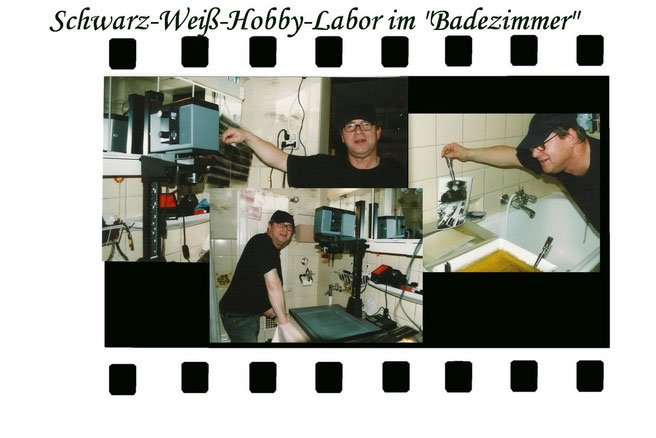 Hobby-Labor im "Badezimmer"