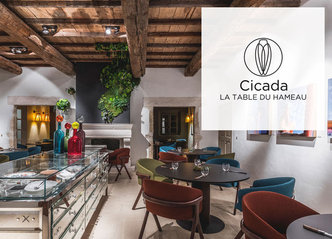 Cicada, the new restaurant of Hameau des Baux