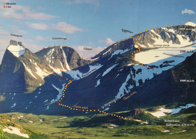 2 Routen führen zur Spitze