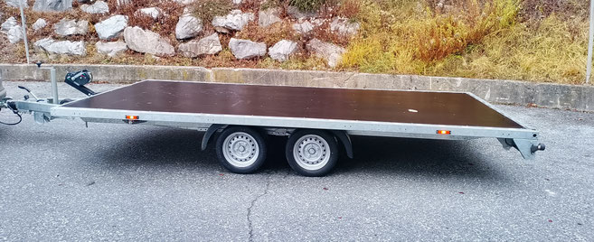 Autoanhänger 4,50x2,15 / 3500 kg