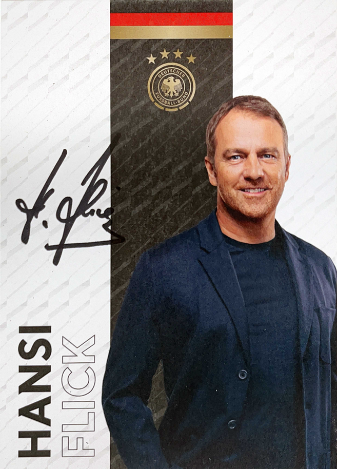 Autograph Hansi Flick Autogramm 