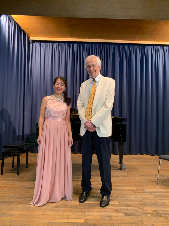 Herr Klaus-Peter Riemer & Miyuki Brummer Klaus-Peter Riemer氏 & ブルマー美由紀