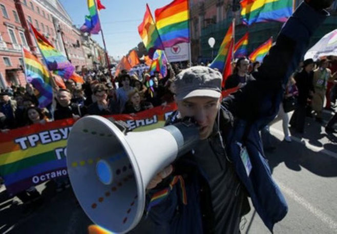 LGBTQIA* - demo i Moskva