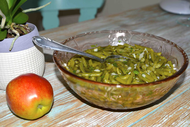 Grüne Bohnen-Salat