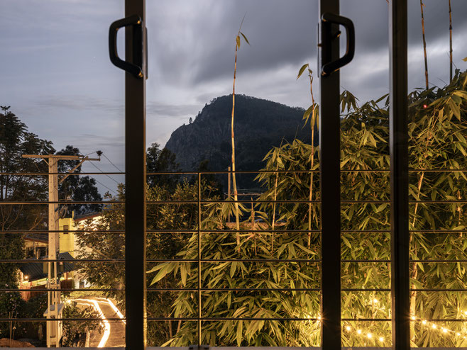 Abendstimmung in Ella als Farb-Photographie