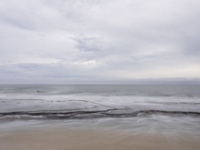 Aufnahme am Strand in Bentota als Farb-Photographie