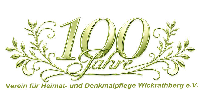 Logo 100 Jahre Heimatverein Wickrathberg