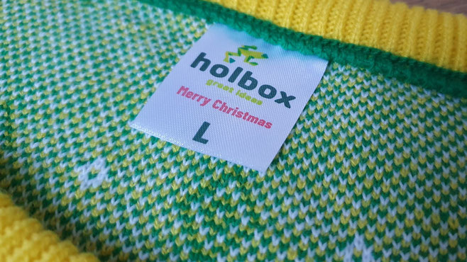 Kersttruien laten maken met eigen logo