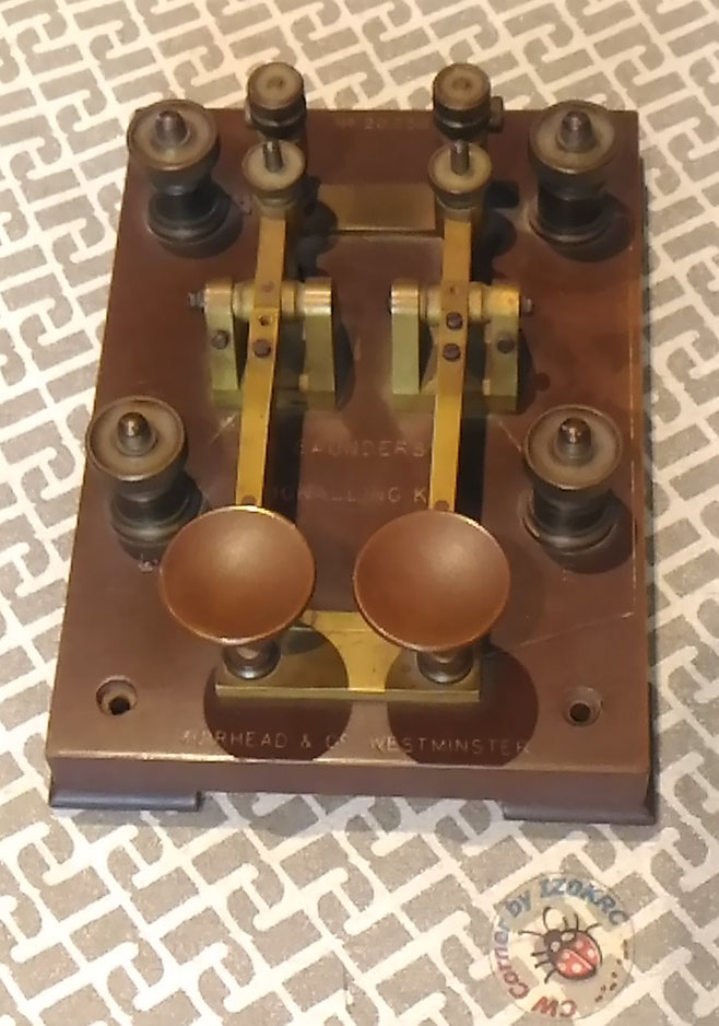 Early Submarine Muirhead "Saudner Signalling Key"