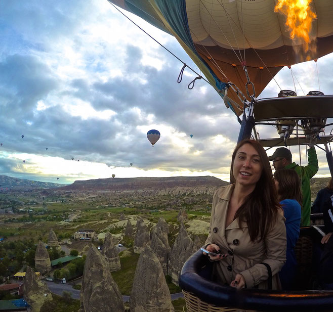 Balloon ride in Cappadocia, Turkey