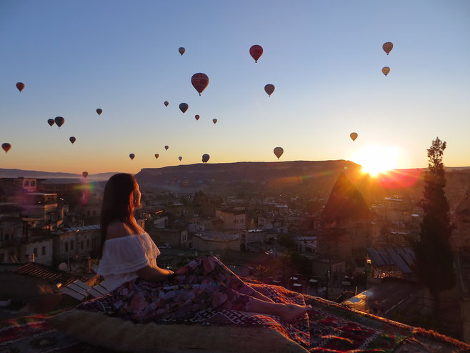 best place to watch the balloons in Cappadocia