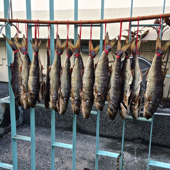 dried fish in Tai O