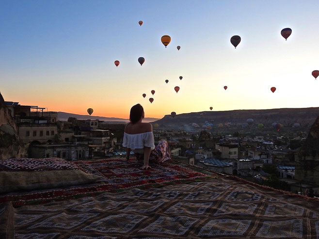 Hot air balloons, Cappadocia, Turkey