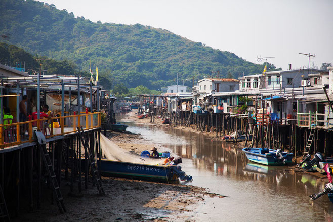 Tai O fishing village Hong Kong