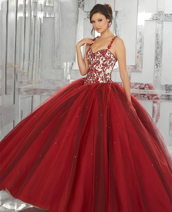 Vestidos Rojos para XV A os decoracion para fiestas