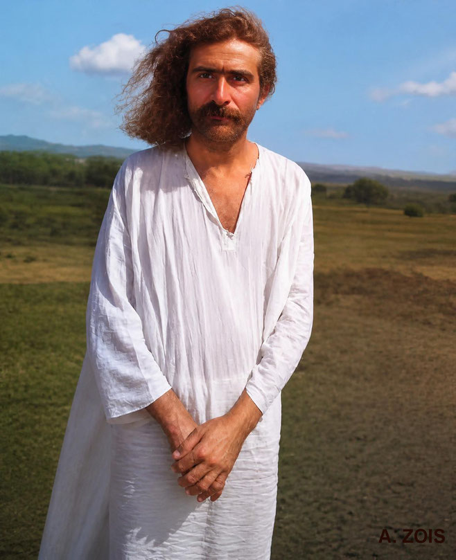 9. Meher Baba at Meherabad, India in 1930. Photo taken by Paul Brunton. BP